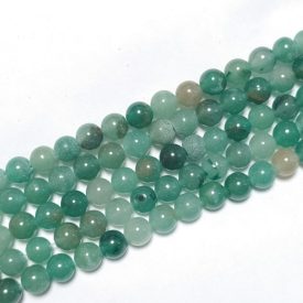 Zöld Aventurin (színes) Ásványgyöngy 10mm