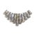 Szintetikus Kalcedon Oszlop Ásványgyöngy Gyöngyfüzér 16-39x10x5-6mm