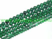 Szintetikus Zöld Malachit Ásványgyöngy 10mm 