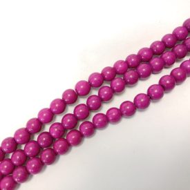 Magenta Szintetikus Türkiz Gyöngy 8mm