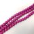 Magenta Szintetikus Türkiz Gyöngy Gyöngyfüzér 8mm