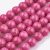 Pink Rózsaszín Szintetikus Türkiz Gyöngy 8mm