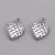 Ezüst Színű Nemesacél Pikkely Flitter Szív Medál Nyaklánc 16x13mm