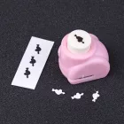 Lila Szív Papírlyukasztó 33x26x32mm