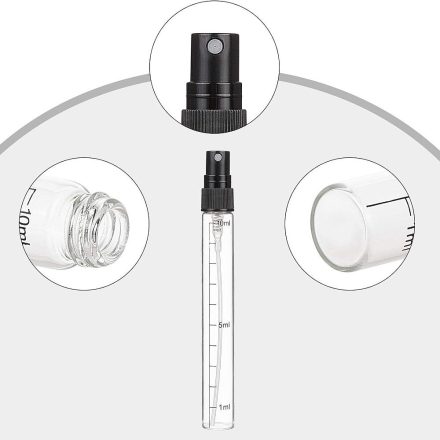 Üveg Szórófejes Parfüm Spray Húsvéti Kölni Üvegcse 10ml