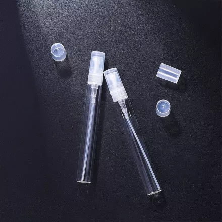 Üveg Szórófejes Parfüm Spray (2) Húsvéti Kölni Flakon 15ml (Kupak hiány)