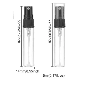 Üveg Szórófejes Parfüm Spray Húsvéti Kölni Flakon 5ml