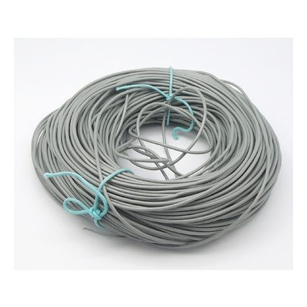 Szürke (8) Bőrszál 1,5mm 1m