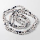 Szürke Kagyló Gyöngy  ~6x9mm