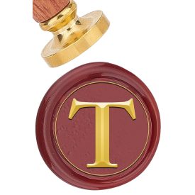   T Betű ABC (609) Viaszpecsétnyomó Pecsét Pecsételő 25,5mm