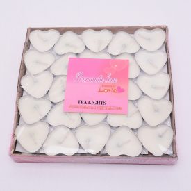 Szív Formájú Alacsony Teamécses 