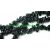 Tektit Ásványgyöngy Gyöngyfüzér Splitter 15-19x6-13x5-11mm