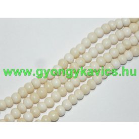 Tibeti Jak Csont Gyöngy 6mm