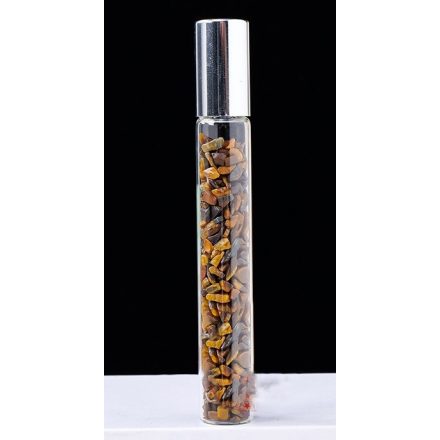 Tigrisszem Ásvány Golyós Roll-On Parfüm Illóolaj Üvegcse 10,7x15mm 10ml 