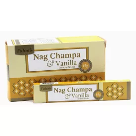 Tulasi Nag Champa & Vanilla Vanília Füstölő