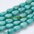 Türkiz Howlit Csepp Ásványgyöngy 14x9-10mm
