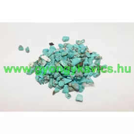 Türkiz Howlit Ásványtörmelék 3-9x1-4mm 19-20g