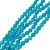 Türkiz Jade (nem áttetsző) Ásványgyöngy Gyöngyfüzér 8mm