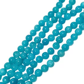 Türkiz Jade (nem áttetsző) Ásványgyöngy 8mm