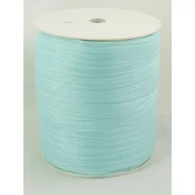 Türkiz (2) Organza Tüll Szalag 6mm 1m