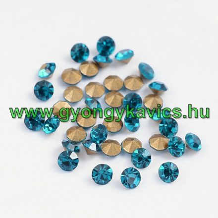 Türkiz Kék (24) Strassz Csomag 1,5mm (~400-500db)