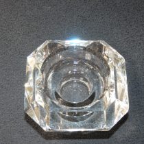 Üveg Gyertyatartó Négyzet 6,7x3,4cm