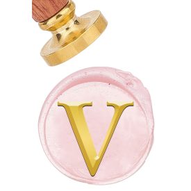   V Betű ABC (687) Viaszpecsétnyomó Pecsét Pecsételő 25,5mm