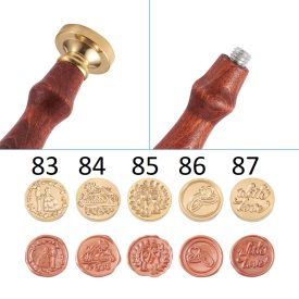   Wedding Esküvői (84) Viaszpecsétnyomó Pecsét Pecsételő Fej (Nyél Nélkül) 25mm