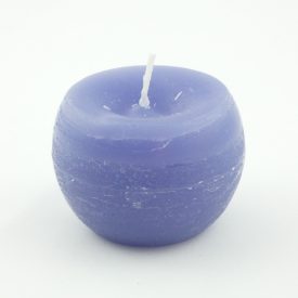 Világos Lila Gömb Gyertya 6x4cm