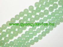 Világoszöld Menta Jade Ásványgyöngy Gyöngyfüzér 10mm