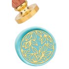 Virág Növény Inda (627) Viaszpecsétnyomó Pecsét Pecsételő 25,5mm