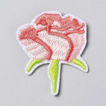   Rózsa Virág (25) Vasalható és Felvarrható Felvarró 47x40mm