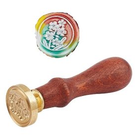 Virág (296) Viaszpecsétnyomó Pecsét Pecsételő 25,5mm