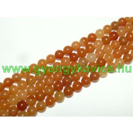 Vörös Aventurin Ásványgyöngy 10mm