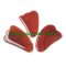   Vörös Karneol Achát Ásvány Masszázs Masszírozó Gua Sha Arcmasszírozó 94-96x56-58x4-7mm