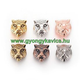   Vörösréz Színű Leopárd Nyaklánc Karkötő Ékszer Dísz Közdarab Köztes 11x10mm