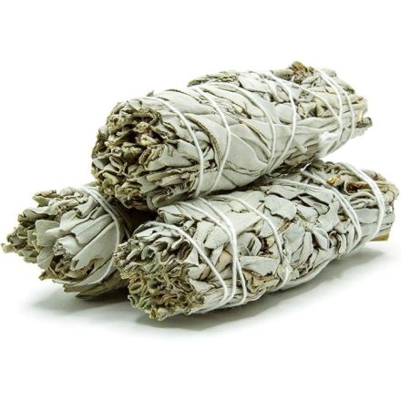 White Sage Fehér Zsálya Füstölő 45-50g (NAGYOBB MÉRET!)