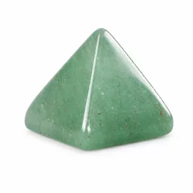 Zöld Aventurin (2) Ásvány Piramis Marokkő 17-20x18-20mm