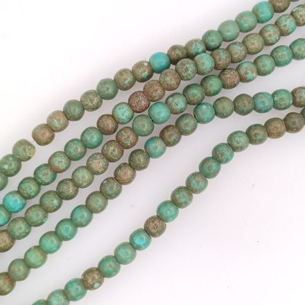 Zöld Howlit Ásványgyöngy 6mm