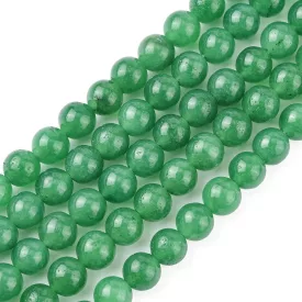 Zöld Jade Ásványgyöngy 6mm