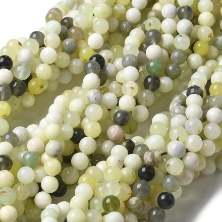 Zöld Jade (5) Ásványgyöngy Gyöngyfüzér 8mm