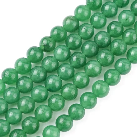 Zöld Jade Ásványgyöngy 8mm
