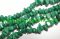 Zöld Jade Ásványtörmelék Gyöngyfüzér 7-10x8-12mm