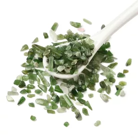 Zöld Jade Ásványtörmelék 3-6x2-4mm 19-20g