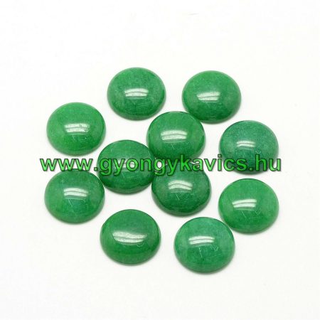 Zöld Jade Kaboson 6mm