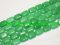   Zöld Jade Téglalap Ásványgyöngy Gyöngyfüzér 18x13x6mm