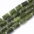 Zöld Jade Téglalap Oszlop Ásványgyöngy Gyöngyfüzér 8-11x6-8x5-7mm