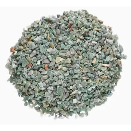 Zöld Kvarc Ásványtörmelék 2-8x2-4mm 19-20g