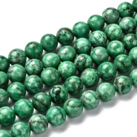 Zöld Márvány Ásványgyöngy 10mm