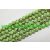 Zöld Szintetikus Gyöngy Valódi Kagyló Darabokkal 6mm
